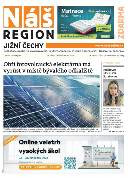 Náš Region - Jižní Čechy 46/2023