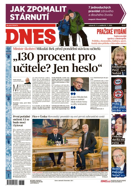 MF DNES - 25.11.2023