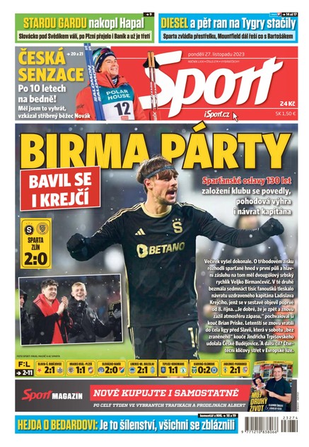 Sport - 27.11.2023