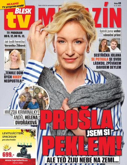 Blesk Tv magazín - 8.12.2023