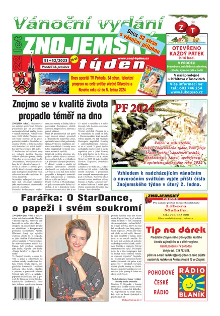 Znojemský týden 51+52/2023