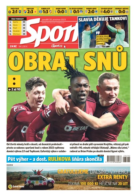 Sport - 18.12.2023