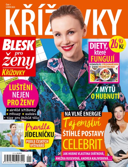 BLESK pro ženy Křížovky - 01/2024