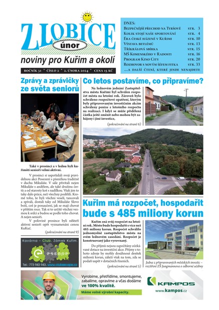 Zlobice – noviny pro Kuřim a okolí 2/2024
