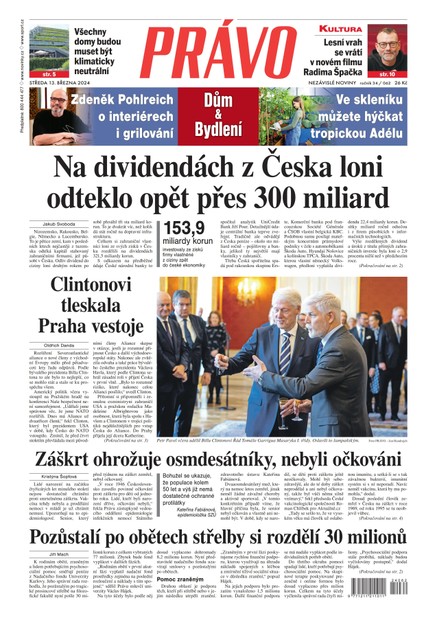 Deník Právo - 13.3.2024