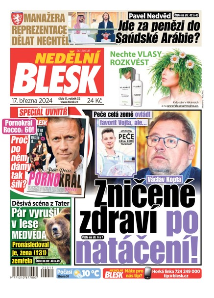 Nedělní Blesk - 17.3.2024