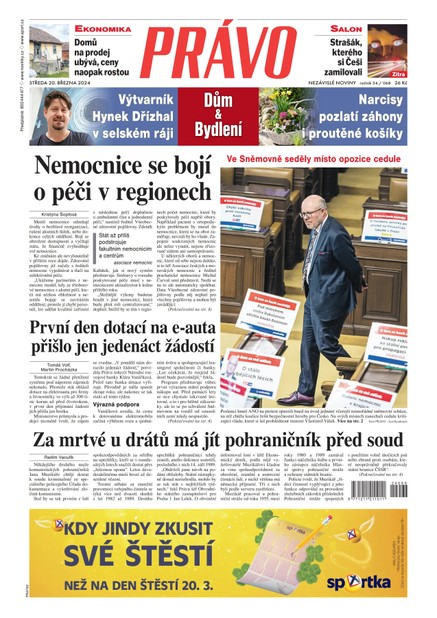 Deník Právo - 20.3.2024