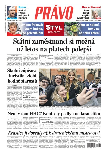 Deník Právo - 26.3.2024