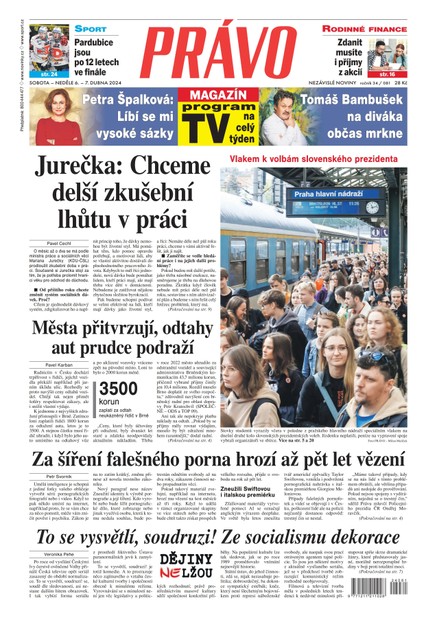 Deník Právo - 6.4.2024
