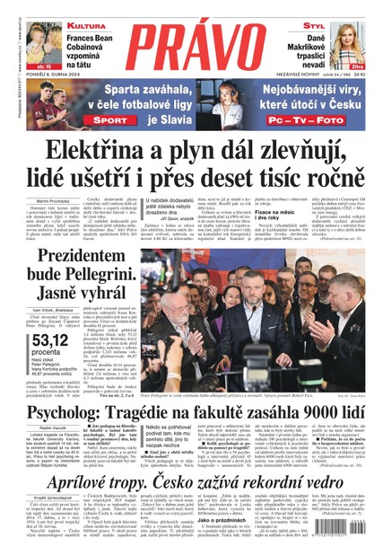 Deník Právo - 8.4.2024