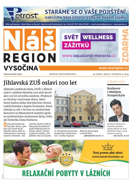 Náš Region - Vysočina 16/2024