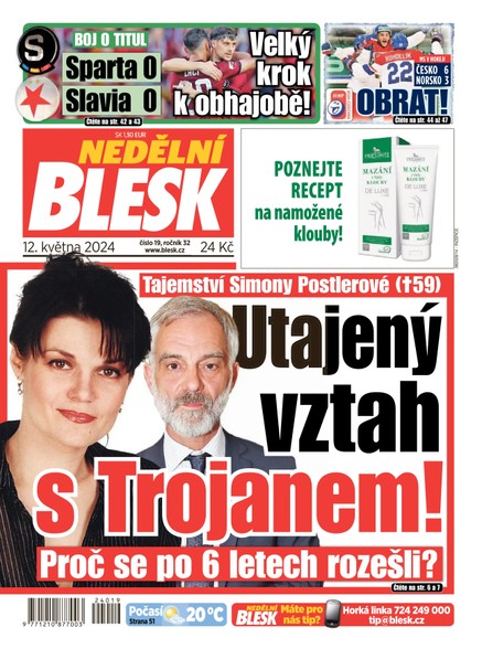 Nedělní Blesk - 12.5.2024