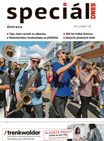 Magazín DNES Speciál Magazín DNES Speciál Moravskoslezský - 24.05.2024