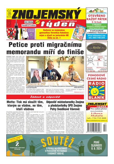 Znojemský týden 22/2024