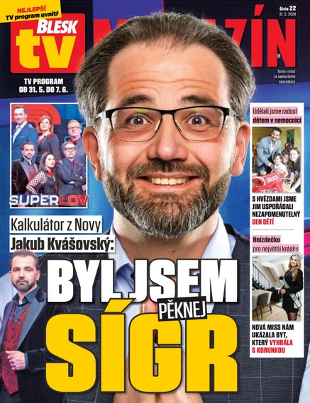 Blesk Tv magazín - 31.05.2024