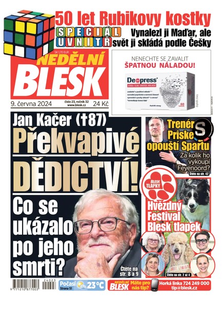 NEDĚLNÍ BLESK - 09.06.2024