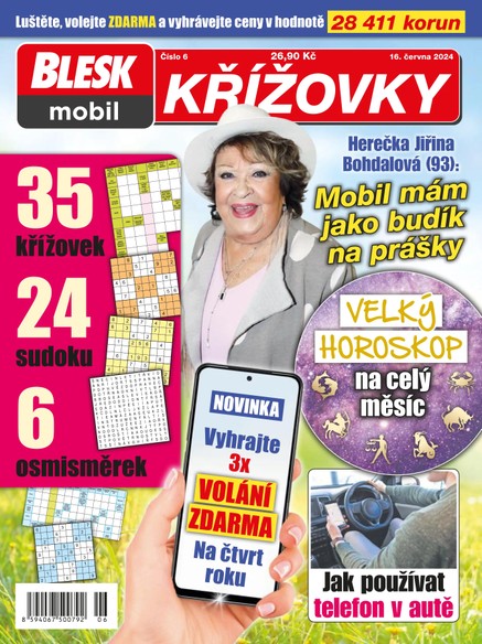 BleskMobil křížovky - 6/2024