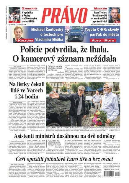 Deník Právo - 28.6.2024