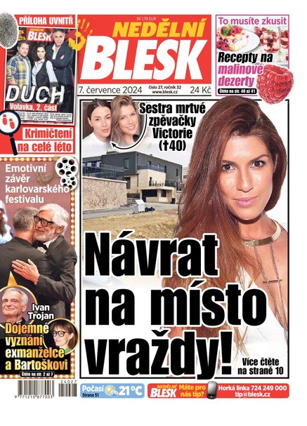 NEDĚLNÍ BLESK - 07.07.2024