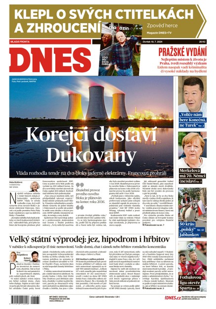 MF DNES - 18.07.2024