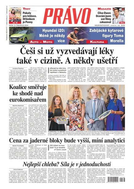 Deník Právo - 19.7.2024