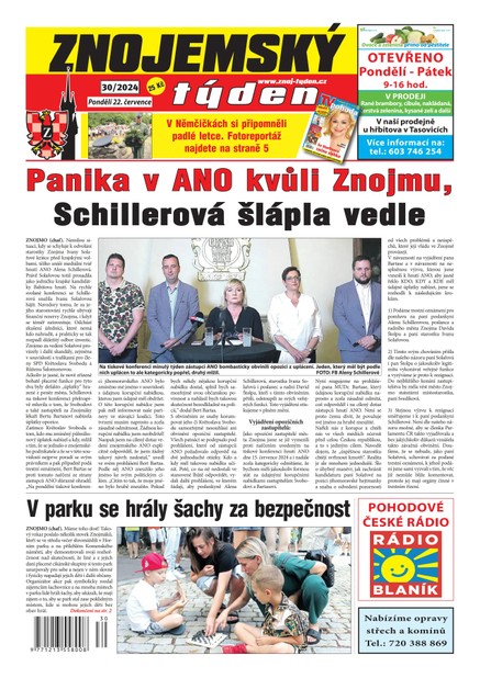 Znojemský týden 30/2024