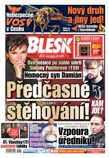 Blesk - 25.07.2024