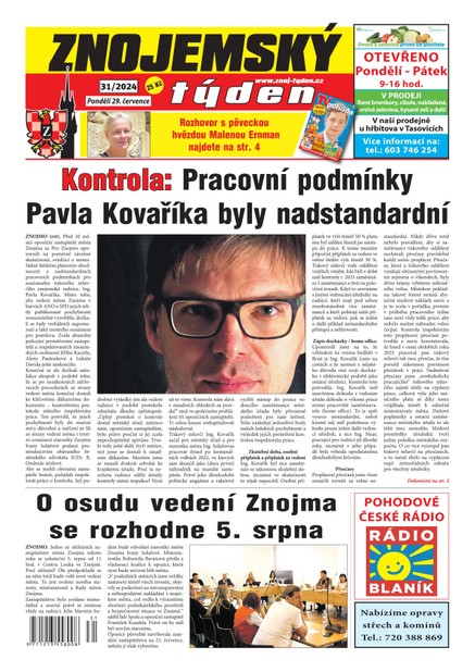 Znojemský týden 31/2024