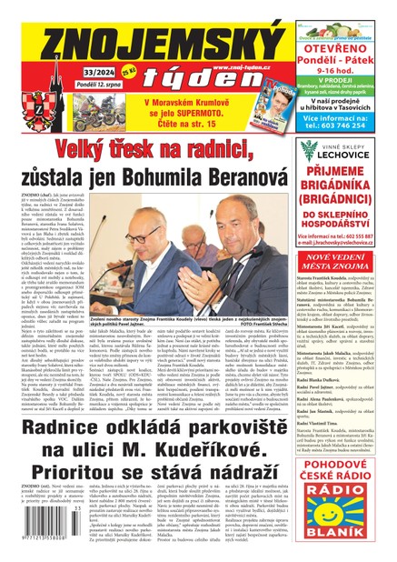 Znojemský týden 33/2024