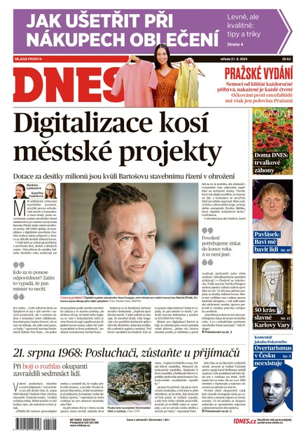 MF DNES - 21.08.2024