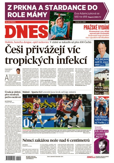 MF DNES - 22.08.2024