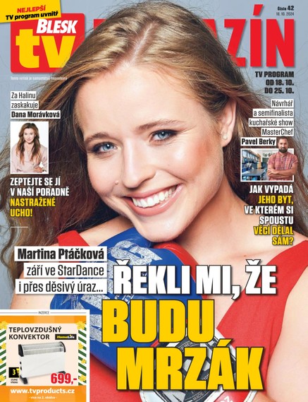 Blesk Tv magazín - 18.10.2024