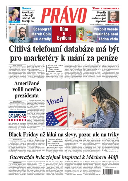Deník Právo - 6.11.2024