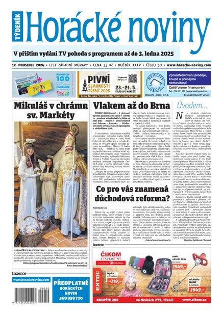 Horácké noviny 50/2024