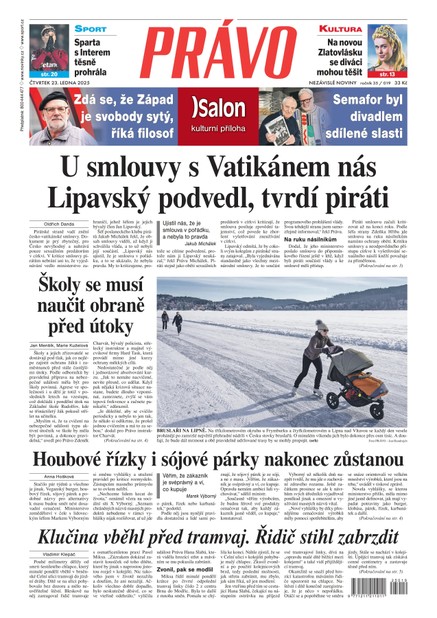 Deník Právo - 23.1.2025