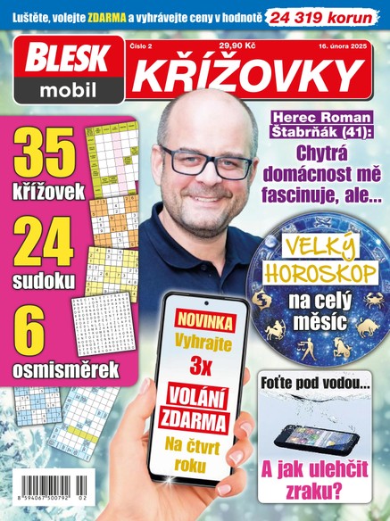 BleskMobil křížovky 2/2025