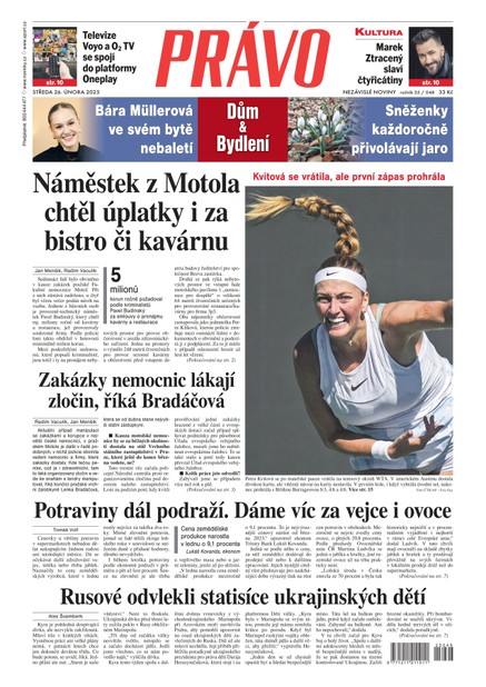 Deník Právo - 26.2.2025