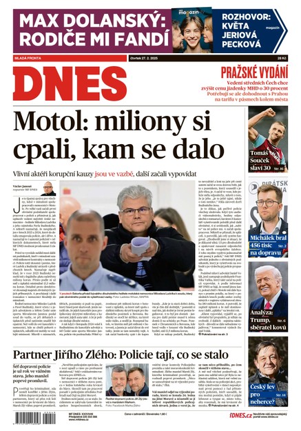 MF DNES - 27.02.2025