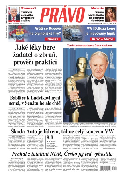 Deník Právo - 28.2.2025