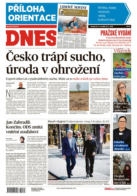 MF DNES - 22.03.2025