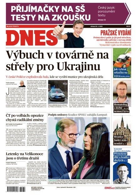 MF DNES - 26.03.2025