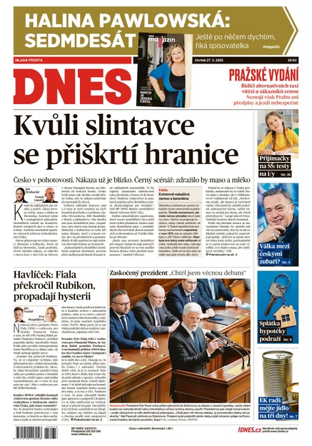 MF DNES - 27.03.2025