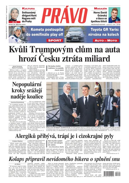 Deník Právo - 28.3.2025