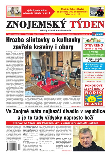 Znojemský týden 14/2025