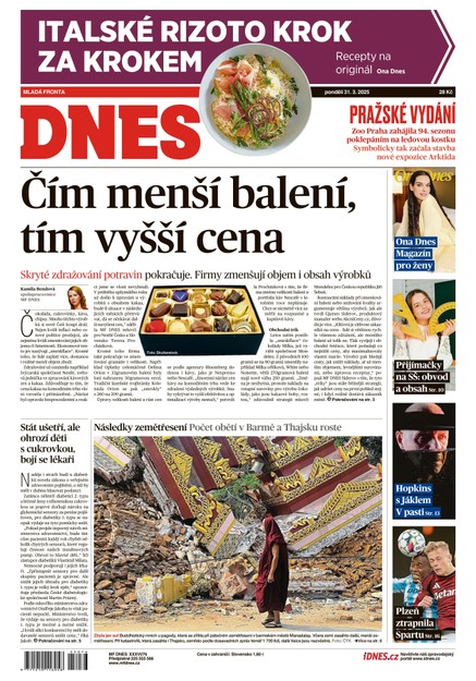 MF DNES - 31.03.2025
