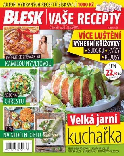 BLESK VAŠE RECEPTY - 4/2025