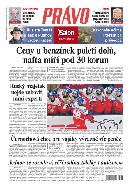 Deník Právo - 10.4.2025