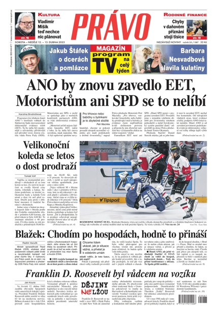 Deník Právo - 12.4.2025