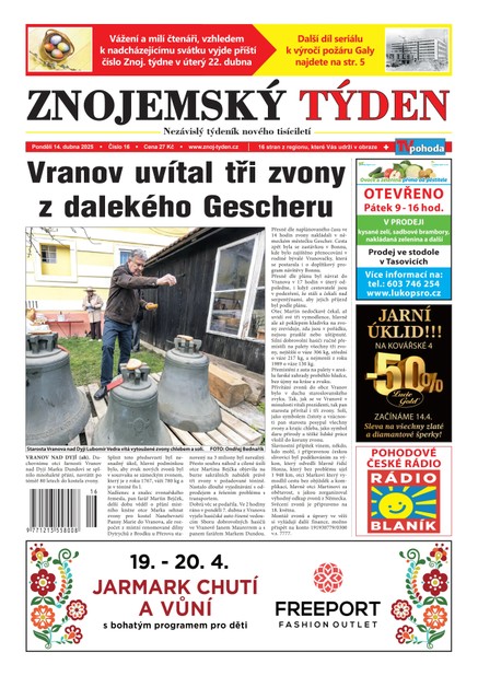 Znojemský týden 16/2025