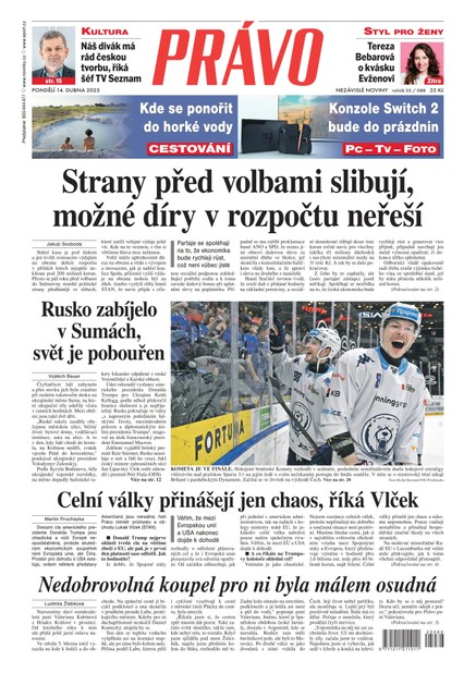 Deník Právo - 14.4.2025